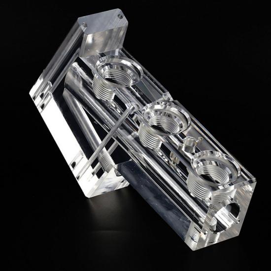 Acrylic Manifold-plastic machining medical