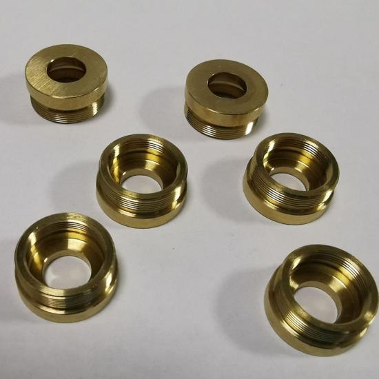 CNC brass parts machining